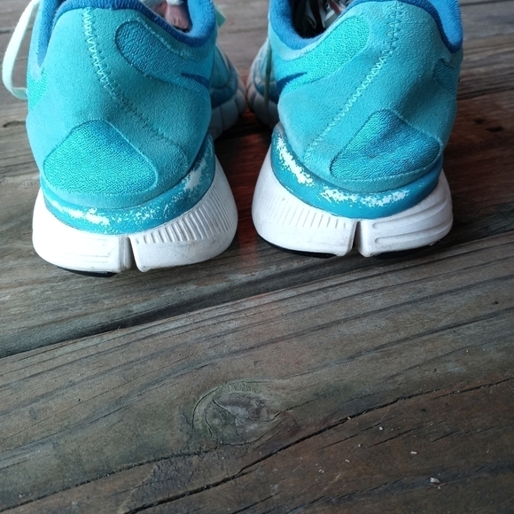Nike Womens Free 7.0 396044-431 Blue Running Shoes Lace Up Low Top Size 9.5 - Picture 5 of 8